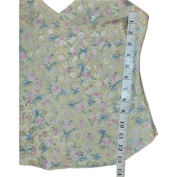 NWOT Vintage Tryse Lingerie Floral Camisole Panty Set with Matching Hanger S - Picture 5 of 11